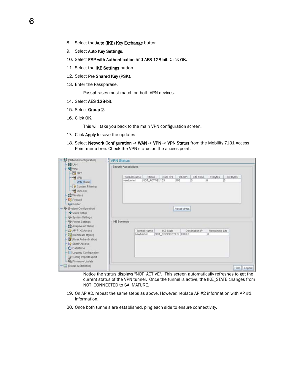 Brocade Mobility 7131 Access Point Product Reference Guide (Supporting software release 4.4.0.0 and later) User Manual | Page 232 / 520