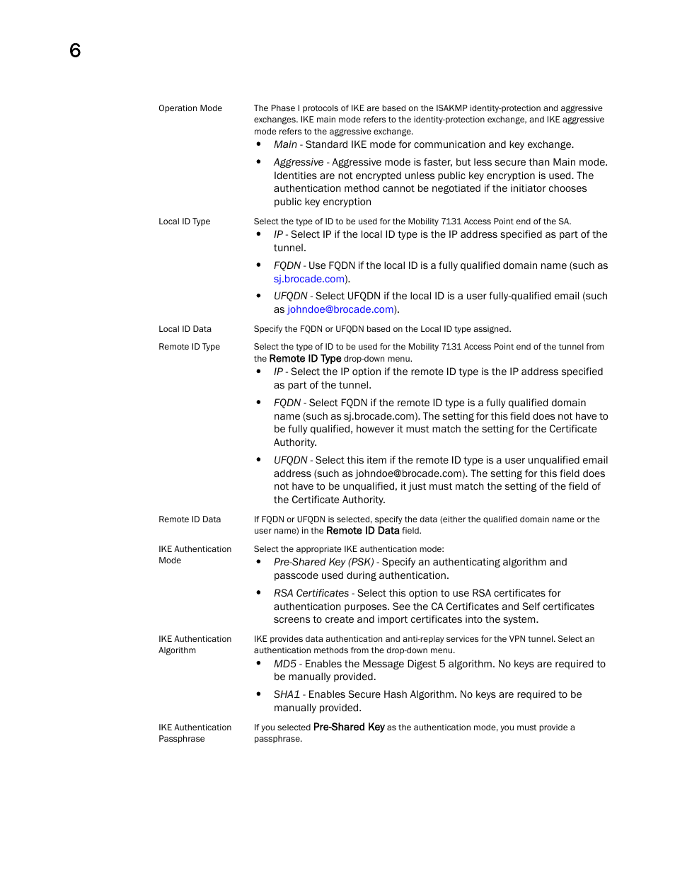 Brocade Mobility 7131 Access Point Product Reference Guide (Supporting software release 4.4.0.0 and later) User Manual | Page 240 / 520