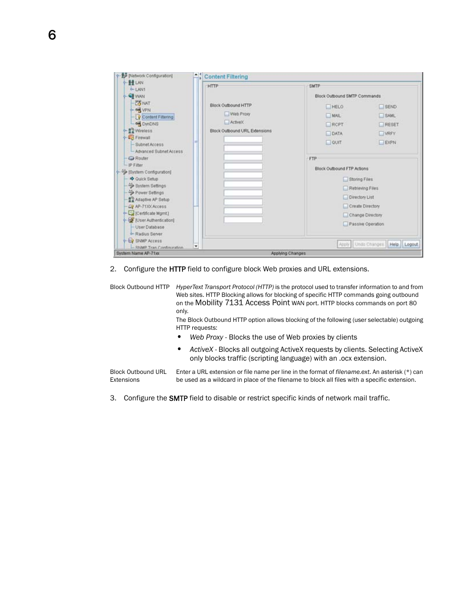 Brocade Mobility 7131 Access Point Product Reference Guide (Supporting software release 4.4.0.0 and later) User Manual | Page 244 / 520