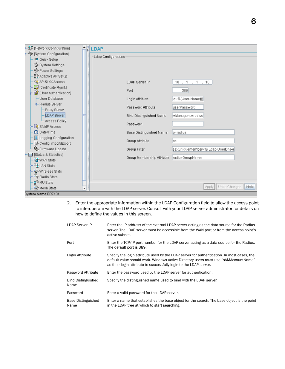 Brocade Mobility 7131 Access Point Product Reference Guide (Supporting software release 4.4.0.0 and later) User Manual | Page 255 / 520