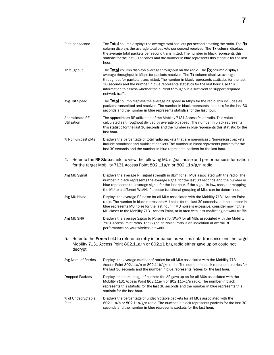 Brocade Mobility 7131 Access Point Product Reference Guide (Supporting software release 4.4.0.0 and later) User Manual | Page 281 / 520