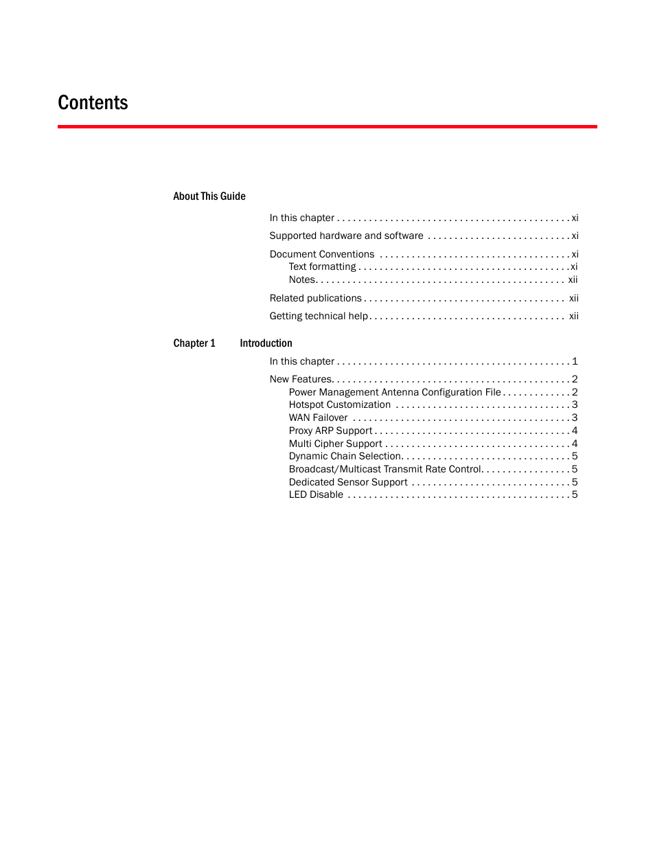 Brocade Mobility 7131 Access Point Product Reference Guide (Supporting software release 4.4.0.0 and later) User Manual | Page 3 / 520