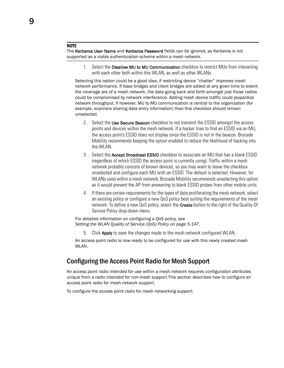 Brocade Mobility 7131 Access Point Product Reference Guide (Supporting software release 4.4.0.0 and later) User Manual | Page 464 / 520