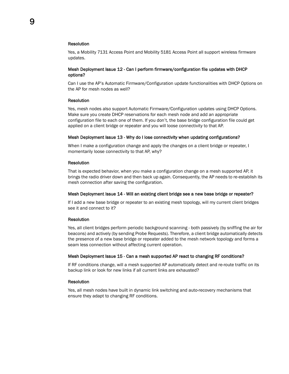 Brocade Mobility 7131 Access Point Product Reference Guide (Supporting software release 4.4.0.0 and later) User Manual | Page 482 / 520