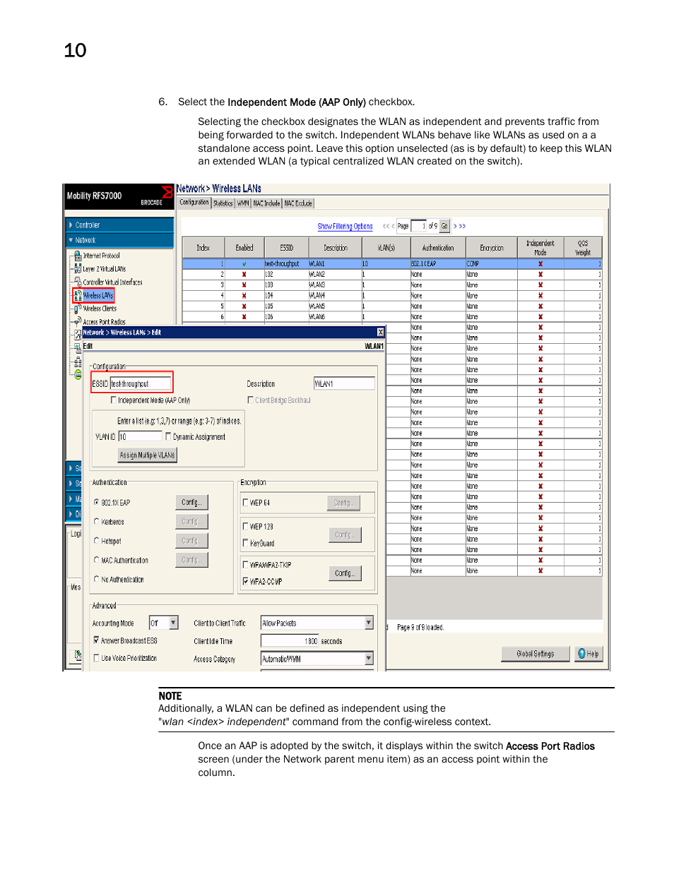 Brocade Mobility 7131 Access Point Product Reference Guide (Supporting software release 4.4.0.0 and later) User Manual | Page 494 / 520