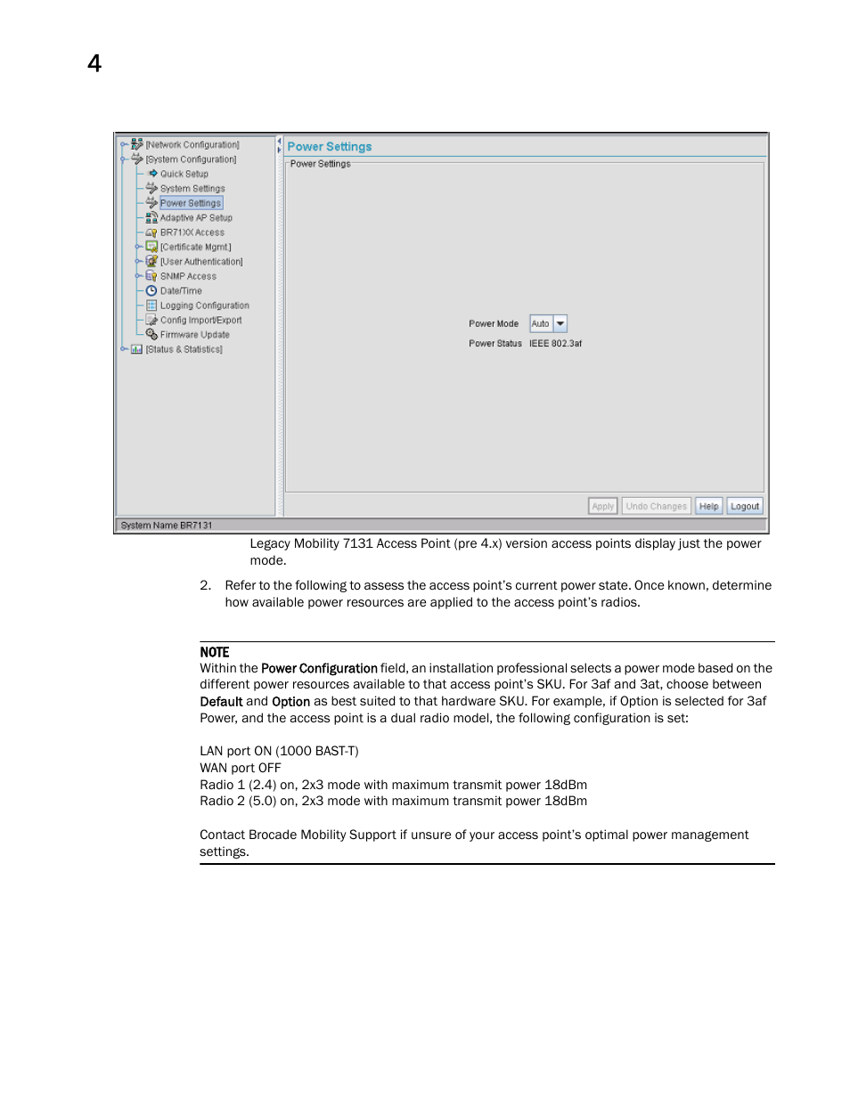 Brocade Mobility 7131 Access Point Product Reference Guide (Supporting software release 4.4.0.0 and later) User Manual | Page 86 / 520