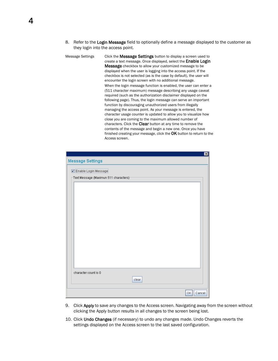 Brocade Mobility 7131 Access Point Product Reference Guide (Supporting software release 4.4.0.0 and later) User Manual | Page 92 / 520