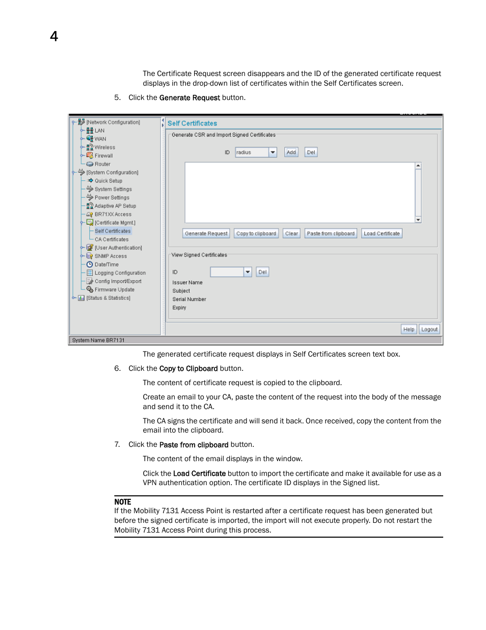 Brocade Mobility 7131 Access Point Product Reference Guide (Supporting software release 4.4.0.0 and later) User Manual | Page 96 / 520