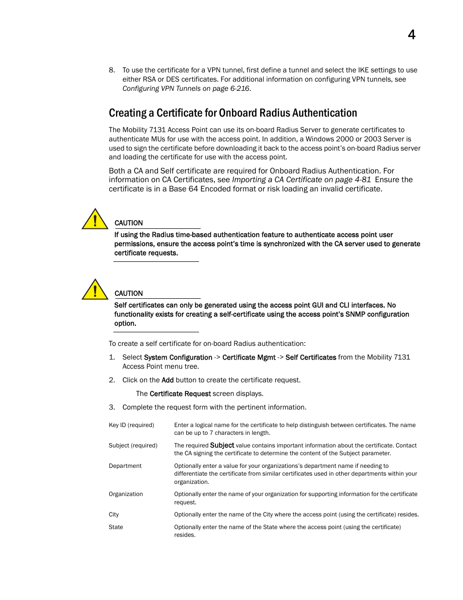 Brocade Mobility 7131 Access Point Product Reference Guide (Supporting software release 4.4.0.0 and later) User Manual | Page 97 / 520