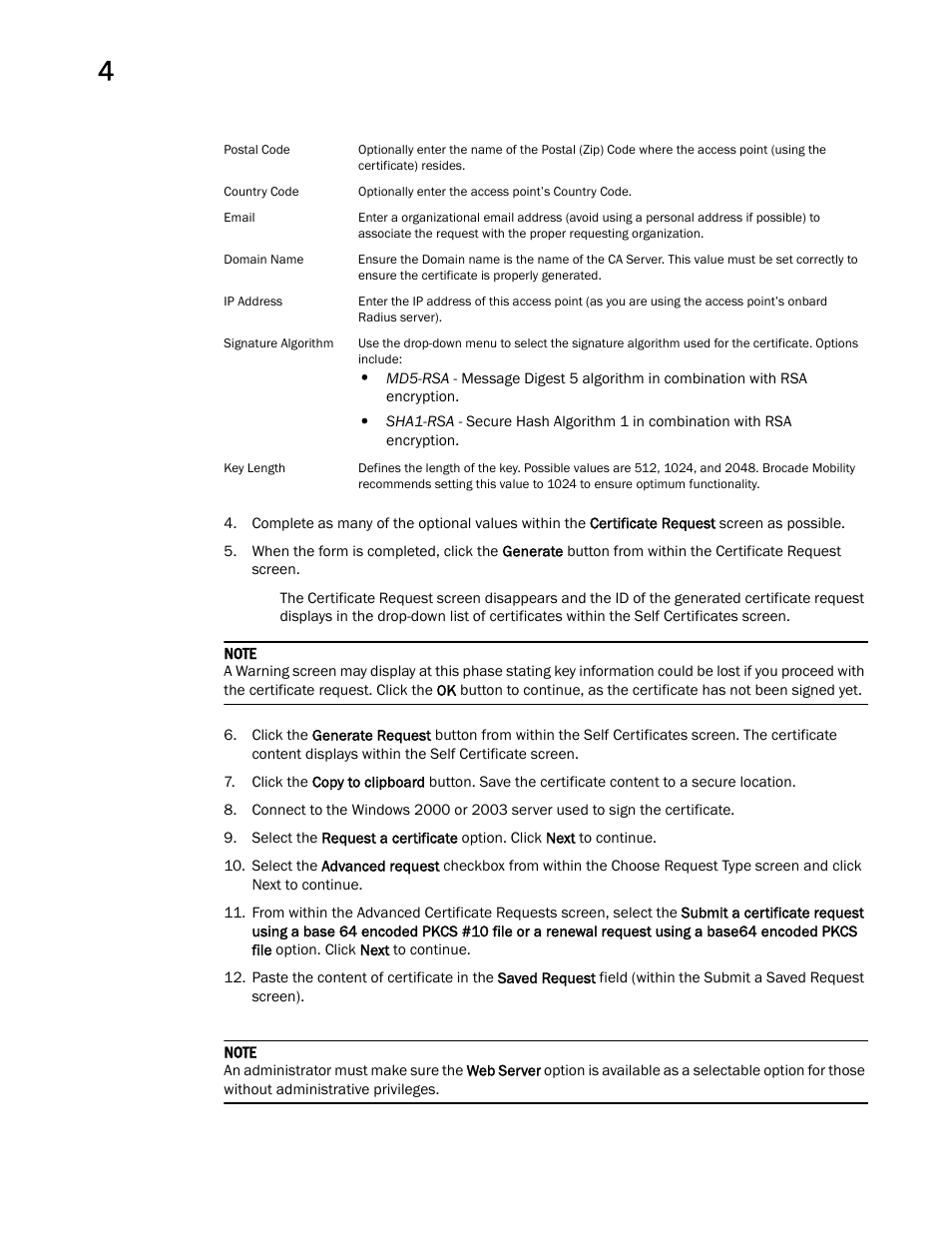 Brocade Mobility 7131 Access Point Product Reference Guide (Supporting software release 4.4.0.0 and later) User Manual | Page 98 / 520