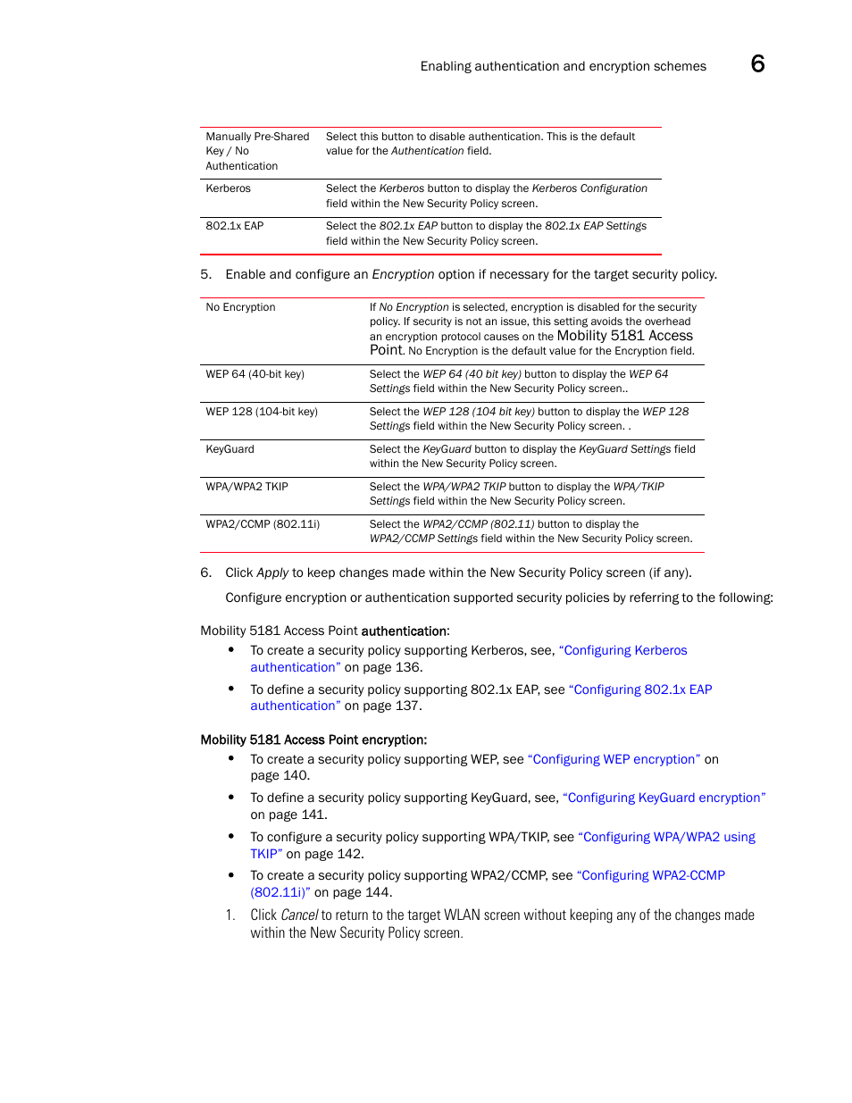 Brocade Mobility 5181 Access Point Product Reference Guide (Supporting software release 4.4.0.0) User Manual | Page 149 / 428