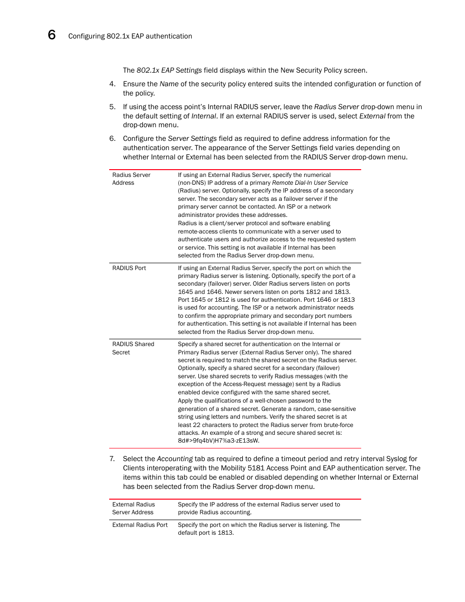 Brocade Mobility 5181 Access Point Product Reference Guide (Supporting software release 4.4.0.0) User Manual | Page 152 / 428