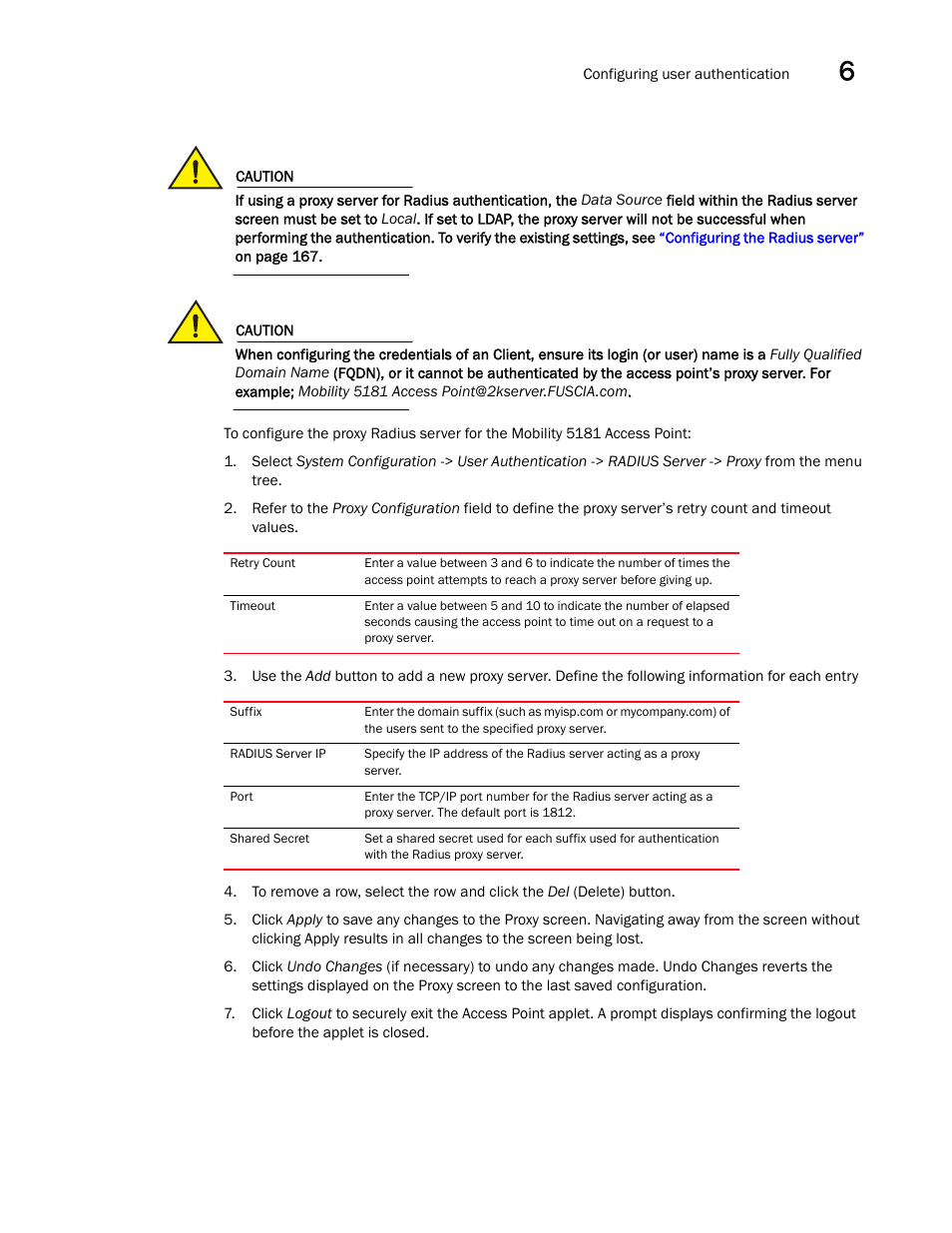 Brocade Mobility 5181 Access Point Product Reference Guide (Supporting software release 4.4.0.0) User Manual | Page 185 / 428