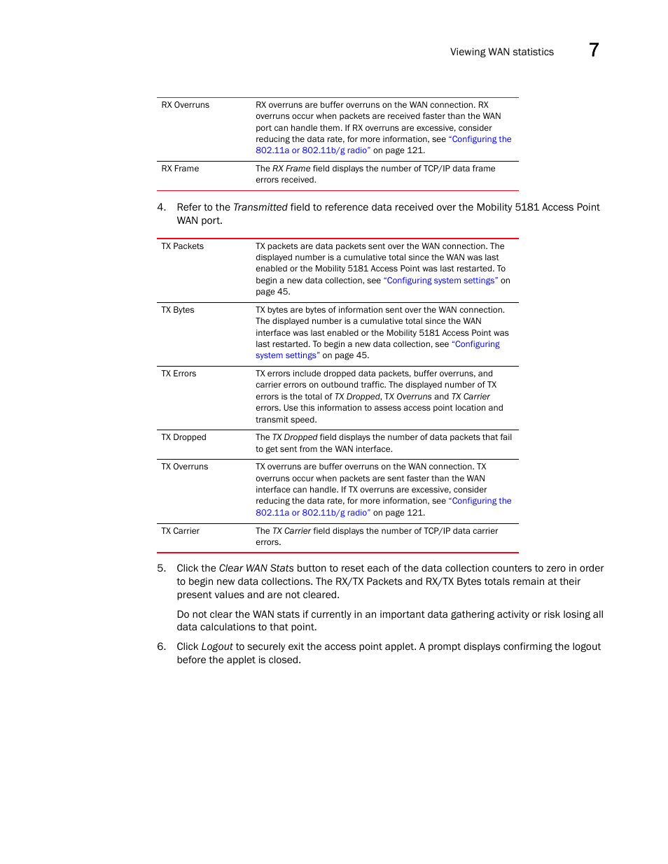 Brocade Mobility 5181 Access Point Product Reference Guide (Supporting software release 4.4.0.0) User Manual | Page 193 / 428