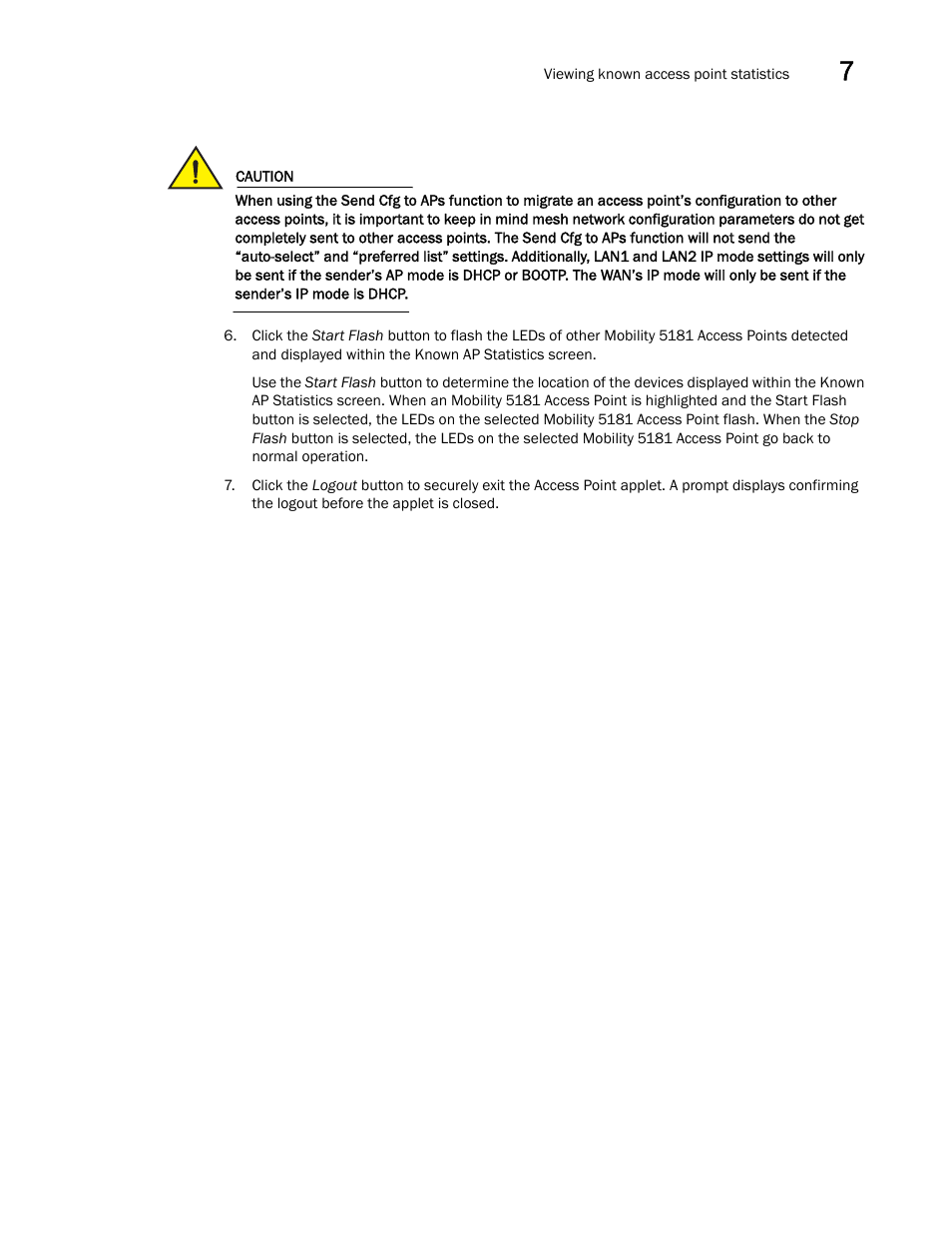 Brocade Mobility 5181 Access Point Product Reference Guide (Supporting software release 4.4.0.0) User Manual | Page 211 / 428