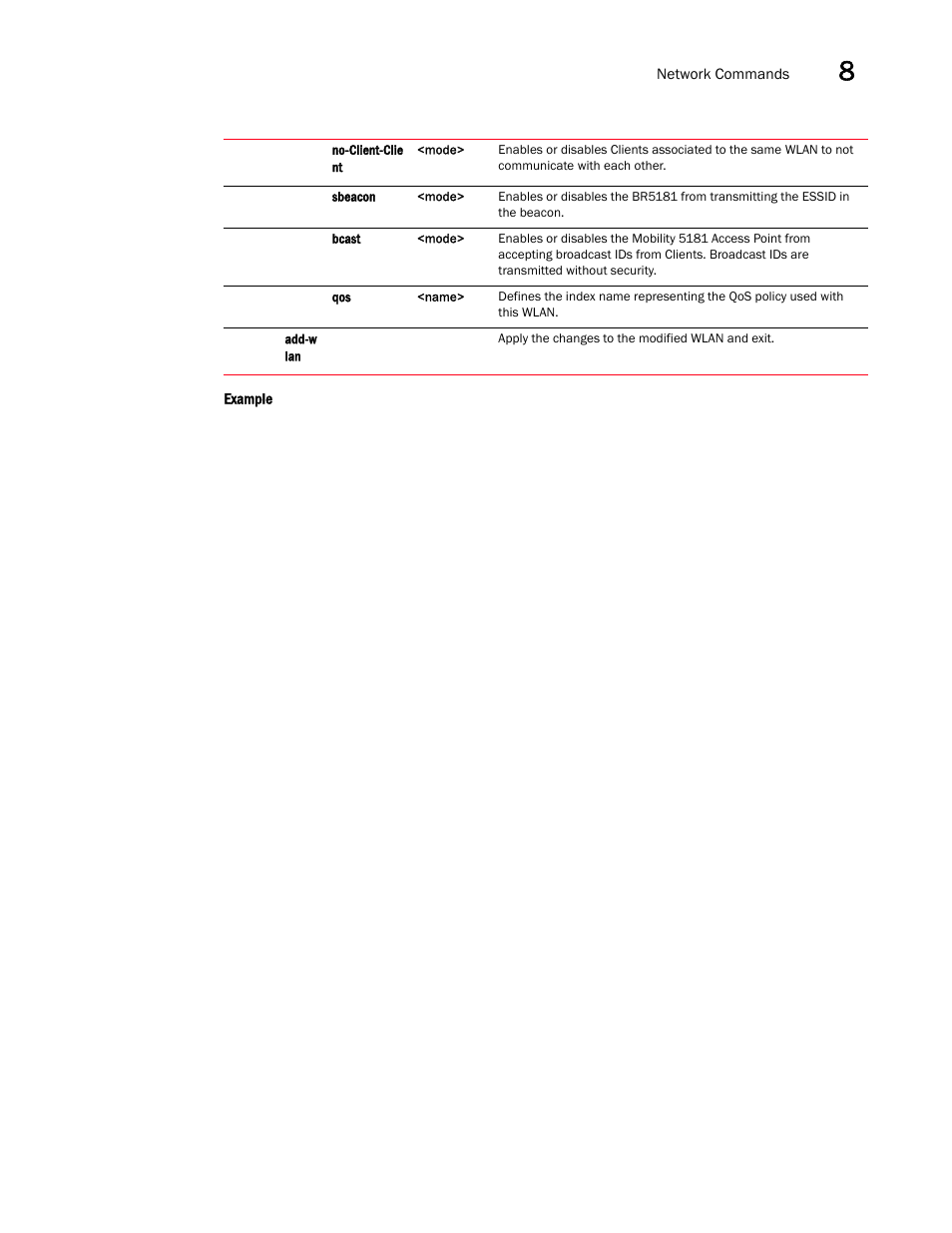 Brocade Mobility 5181 Access Point Product Reference Guide (Supporting software release 4.4.0.0) User Manual | Page 257 / 428