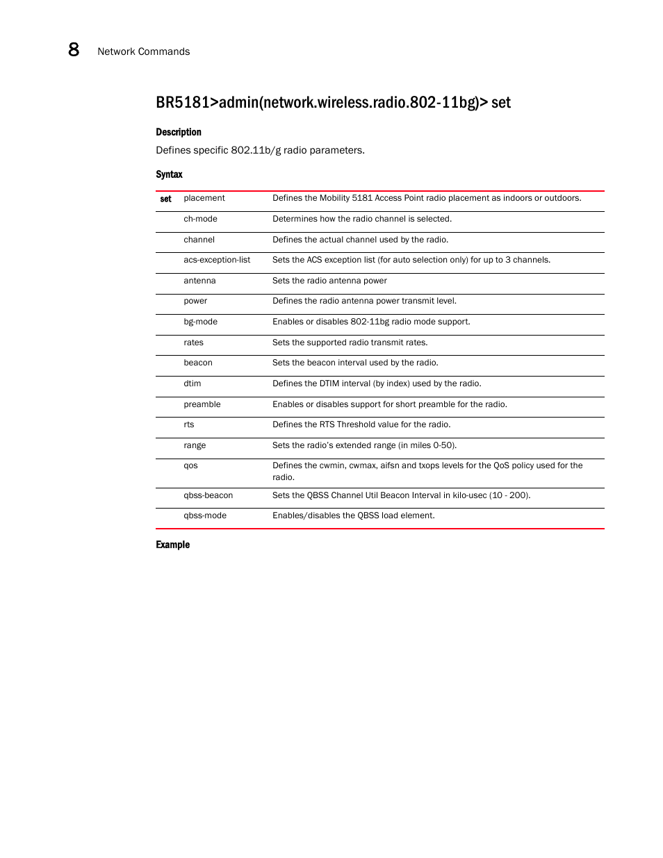 Brocade Mobility 5181 Access Point Product Reference Guide (Supporting software release 4.4.0.0) User Manual | Page 278 / 428