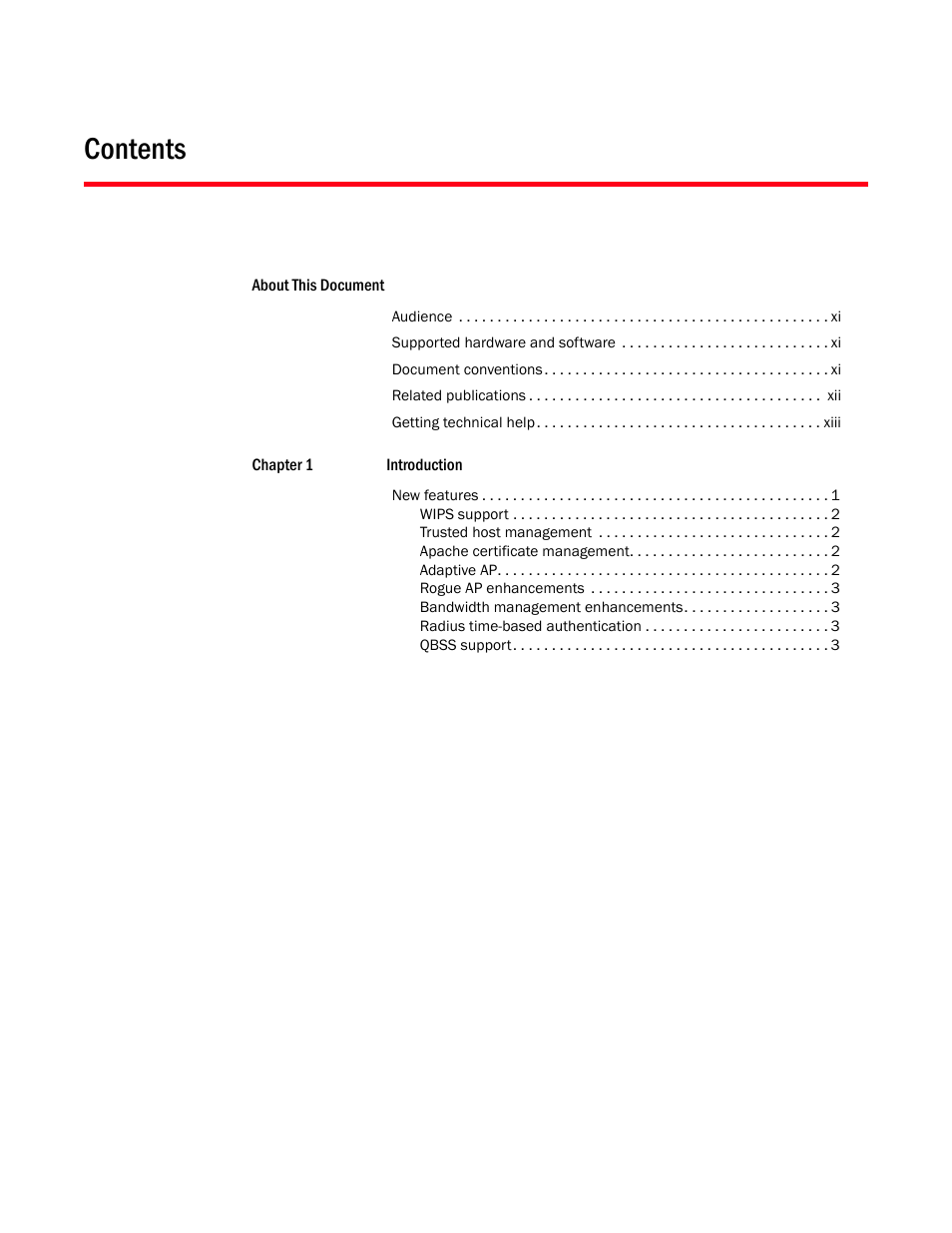 Brocade Mobility 5181 Access Point Product Reference Guide (Supporting software release 4.4.0.0) User Manual | Page 3 / 428