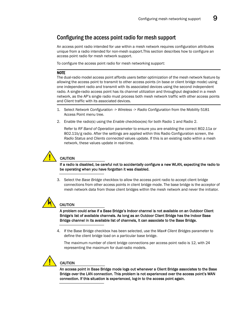 Brocade Mobility 5181 Access Point Product Reference Guide (Supporting software release 4.4.0.0) User Manual | Page 381 / 428