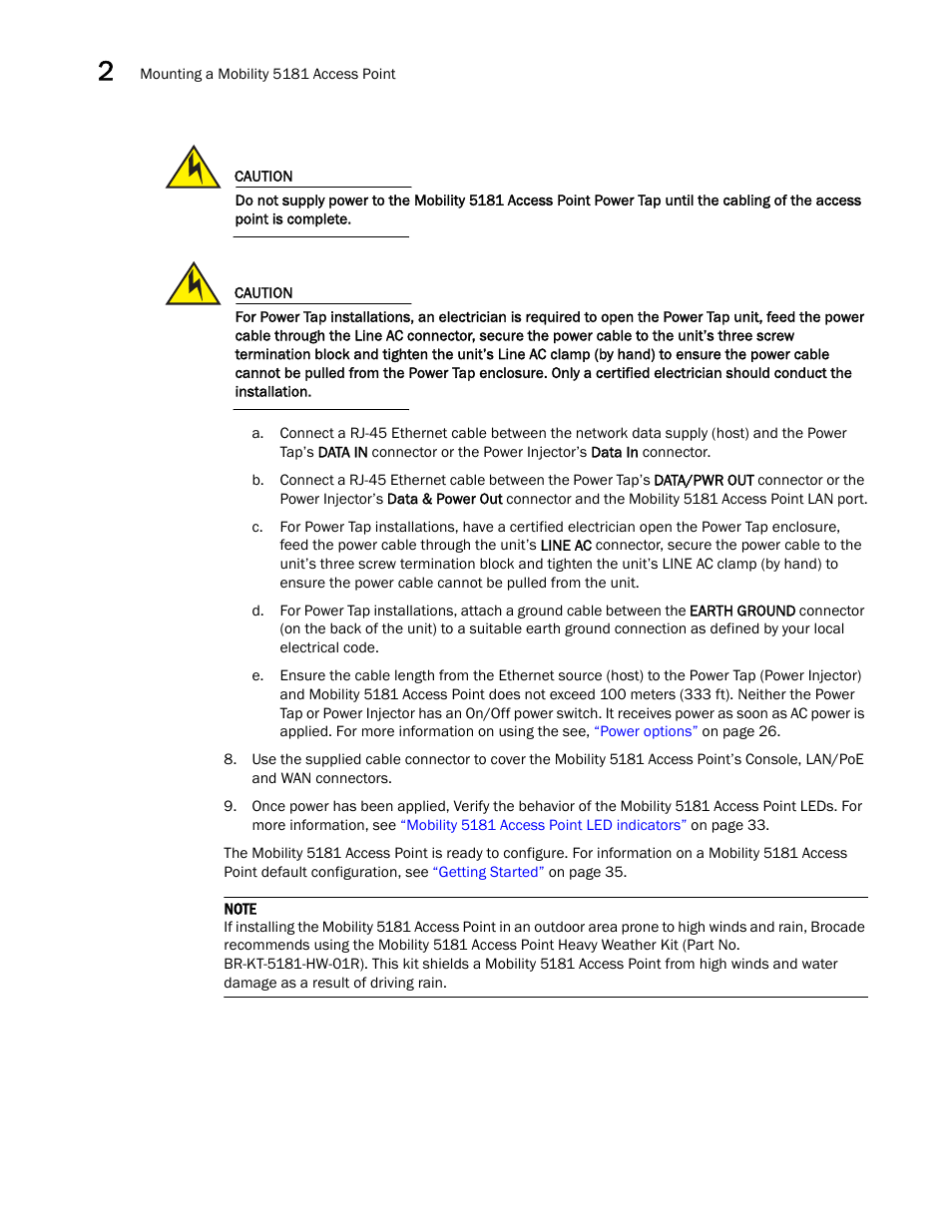 Brocade Mobility 5181 Access Point Product Reference Guide (Supporting software release 4.4.0.0) User Manual | Page 46 / 428