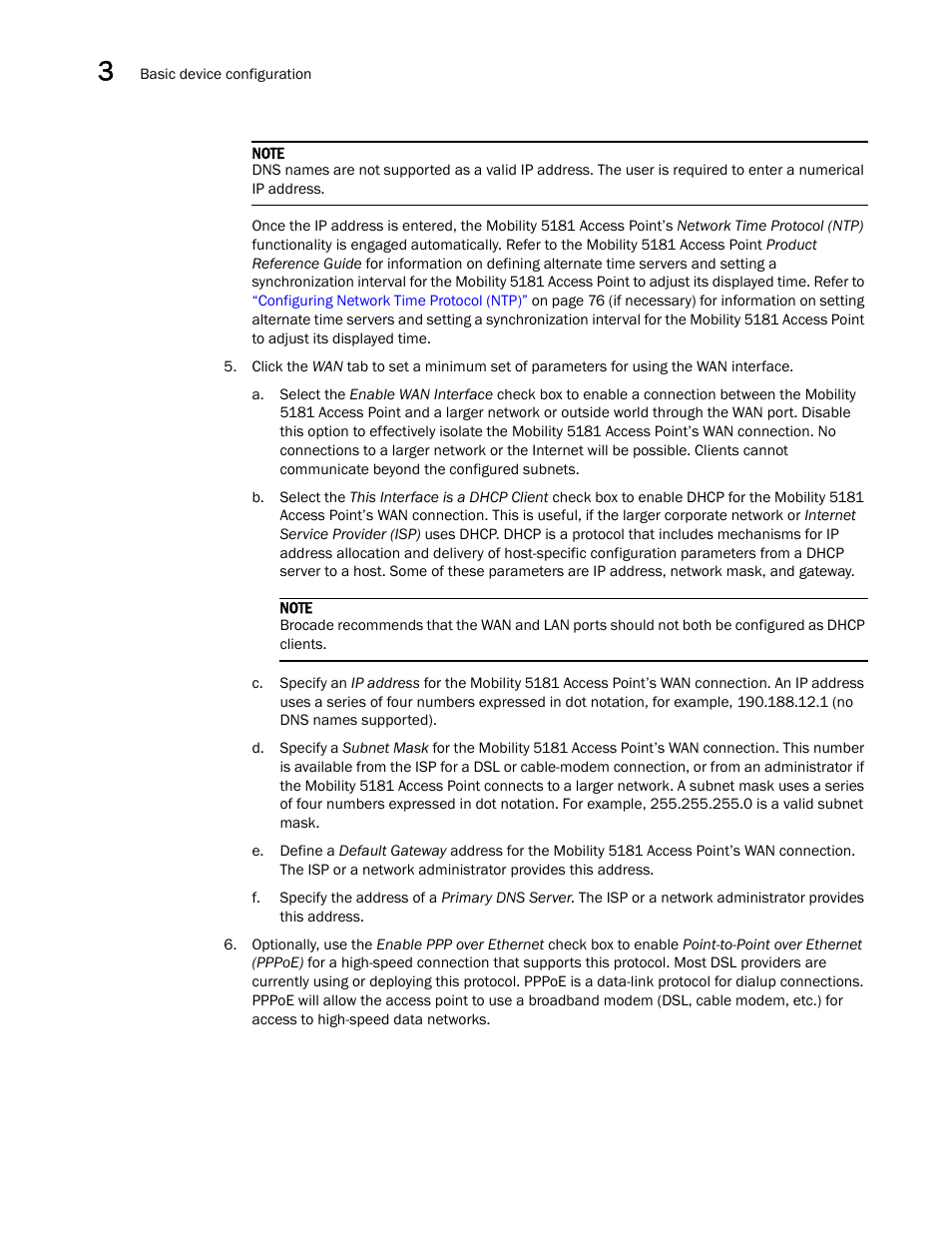 Brocade Mobility 5181 Access Point Product Reference Guide (Supporting software release 4.4.0.0) User Manual | Page 54 / 428