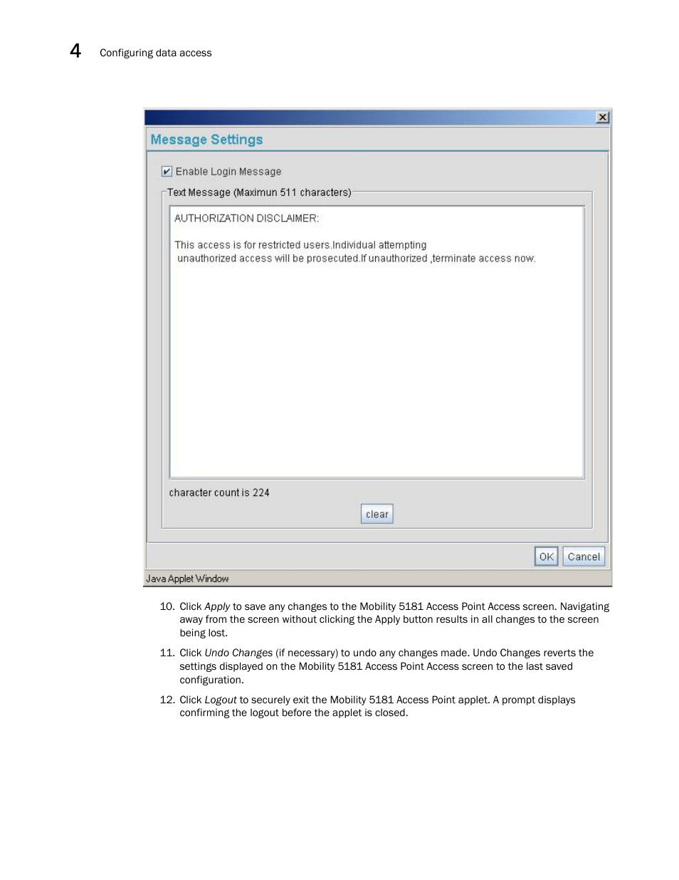 Brocade Mobility 5181 Access Point Product Reference Guide (Supporting software release 4.4.0.0) User Manual | Page 68 / 428