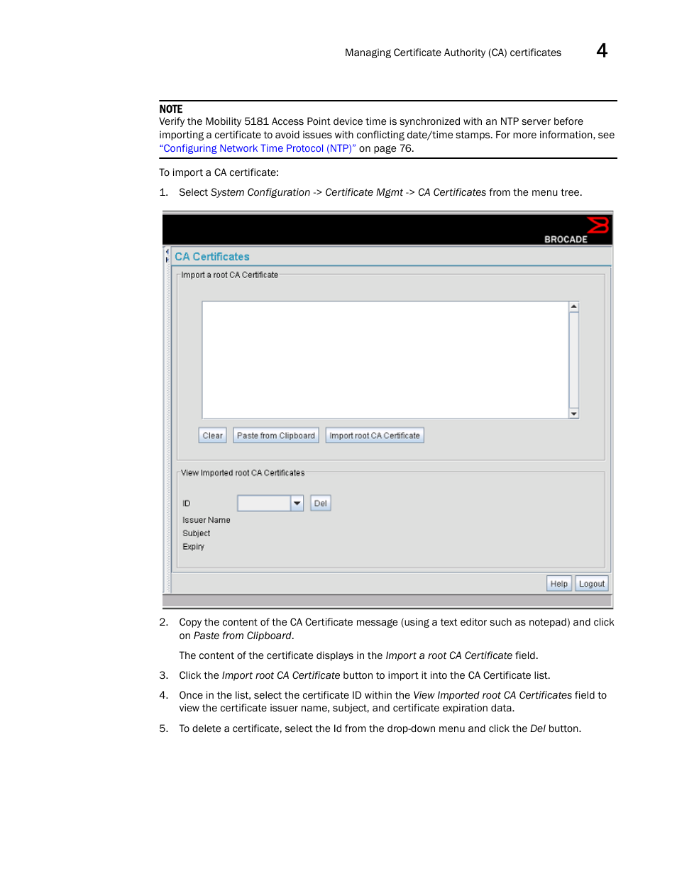 Brocade Mobility 5181 Access Point Product Reference Guide (Supporting software release 4.4.0.0) User Manual | Page 71 / 428