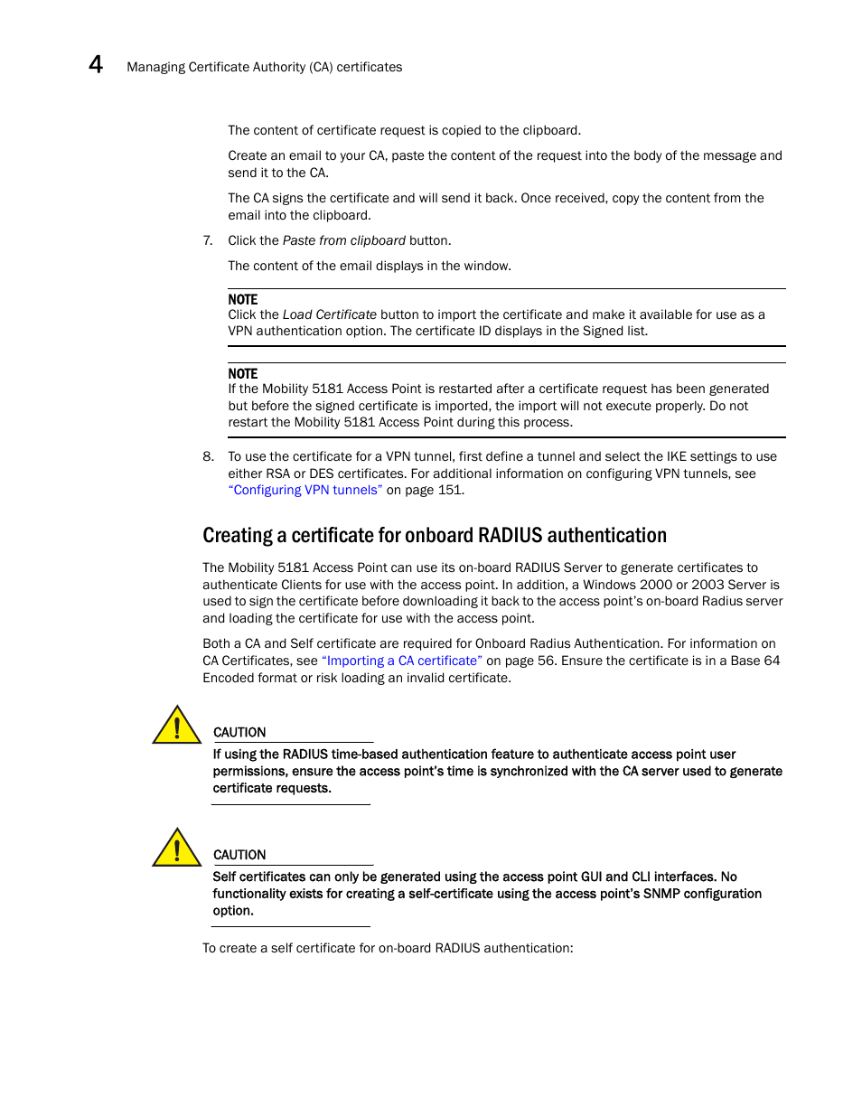 Brocade Mobility 5181 Access Point Product Reference Guide (Supporting software release 4.4.0.0) User Manual | Page 74 / 428