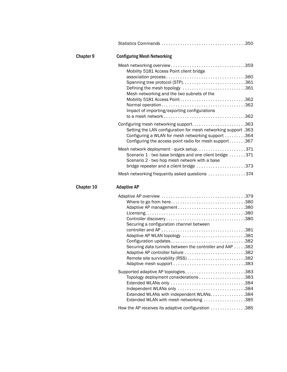 Brocade Mobility 5181 Access Point Product Reference Guide (Supporting software release 4.4.0.0) User Manual | Page 8 / 428