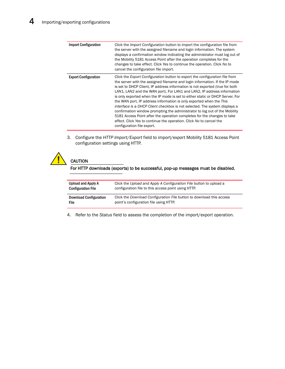 Brocade Mobility 5181 Access Point Product Reference Guide (Supporting software release 4.4.0.0) User Manual | Page 98 / 428