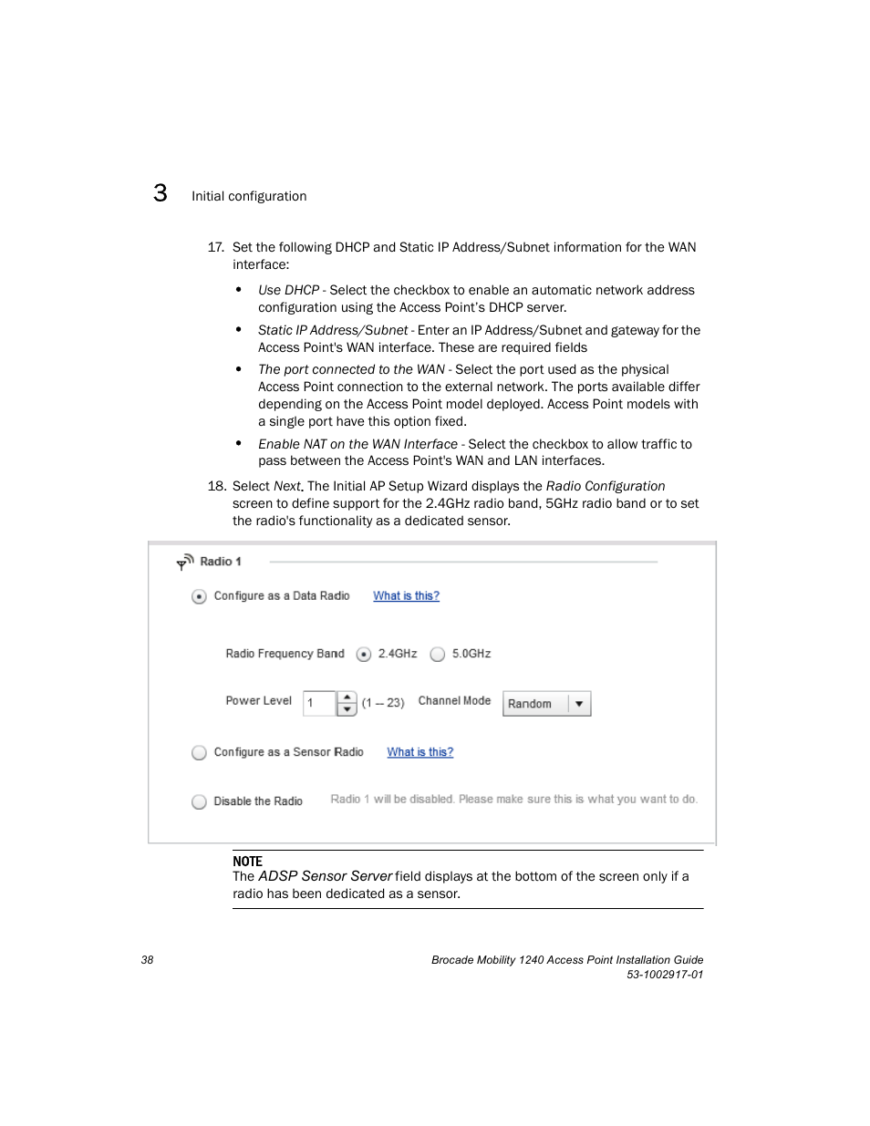 Brocade Mobility 1240 Access Point Installation Guide User Manual | Page 42 / 68