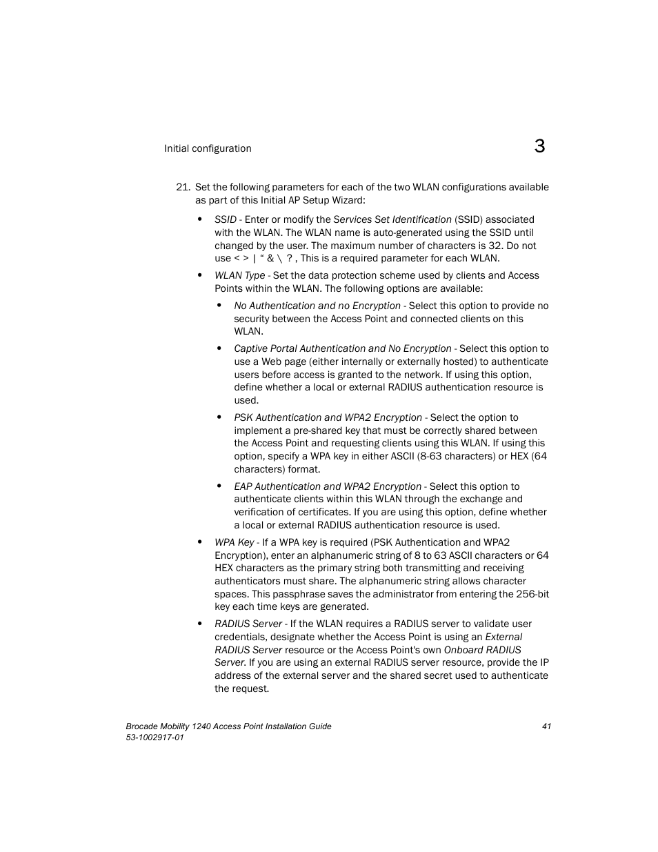 Brocade Mobility 1240 Access Point Installation Guide User Manual | Page 45 / 68
