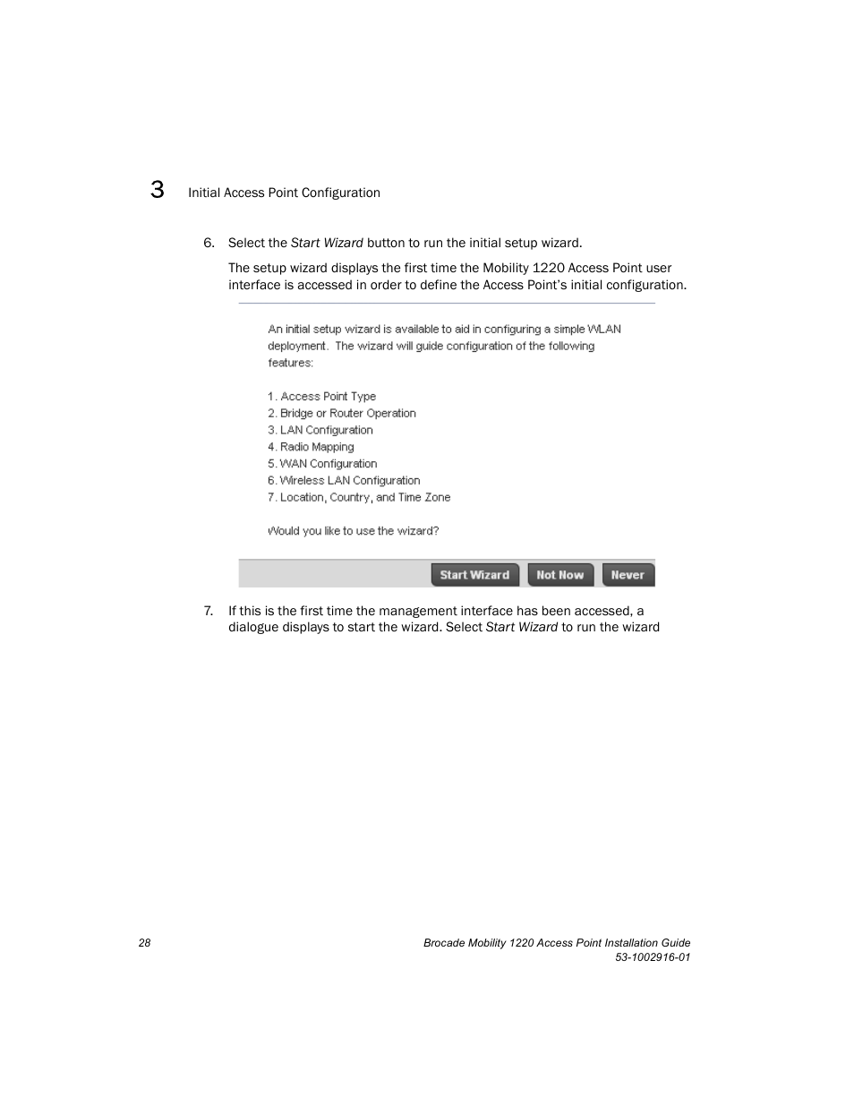 Brocade Mobility 1220 Access Point Installation Guide User Manual | Page 33 / 68