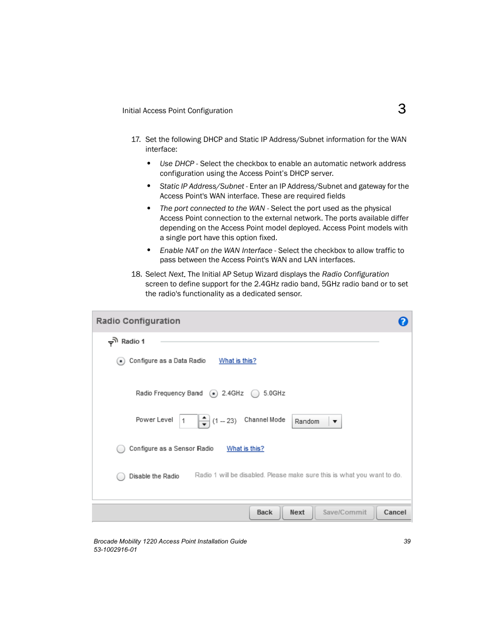 Brocade Mobility 1220 Access Point Installation Guide User Manual | Page 44 / 68