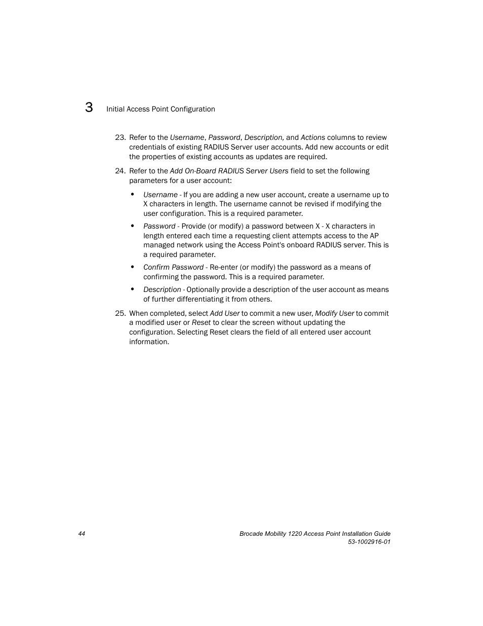 Brocade Mobility 1220 Access Point Installation Guide User Manual | Page 49 / 68