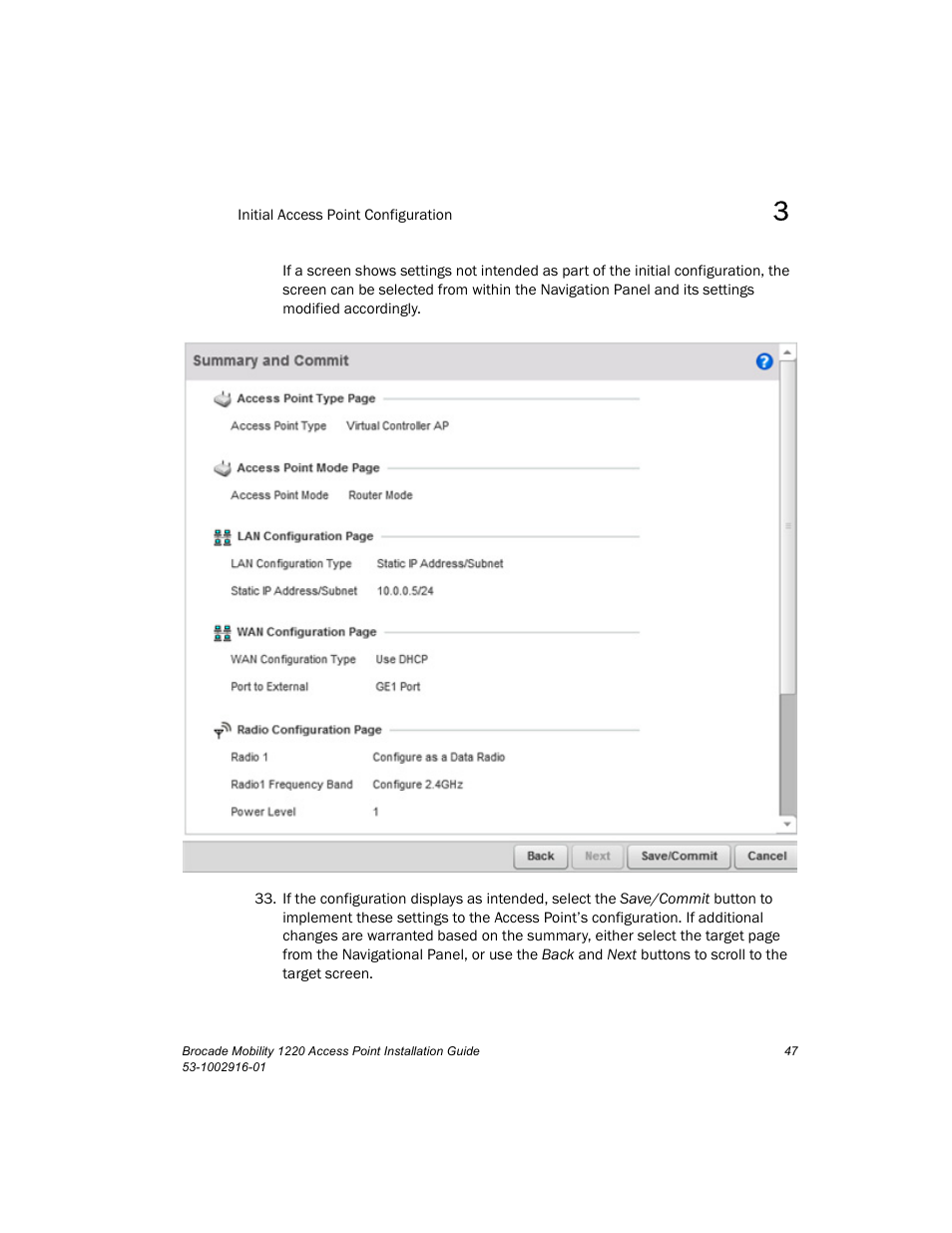 Brocade Mobility 1220 Access Point Installation Guide User Manual | Page 52 / 68