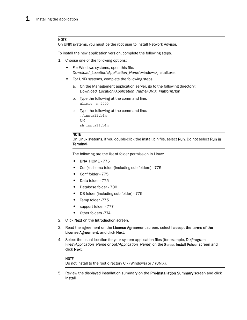 Brocade Network Advisor Installation and Migration Guide (Supporting Network Advisor 12.3.0) User Manual | Page 30 / 97