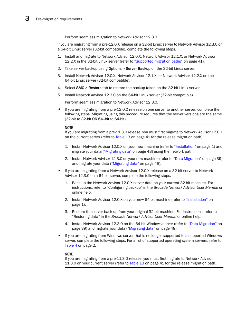 Brocade Network Advisor Installation and Migration Guide (Supporting Network Advisor 12.3.0) User Manual | Page 66 / 97