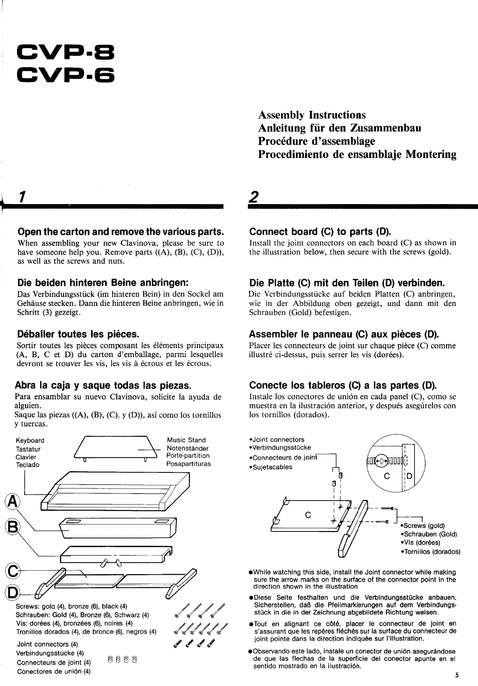 Yamaha CVP-10 User Manual | Page 9 / 29