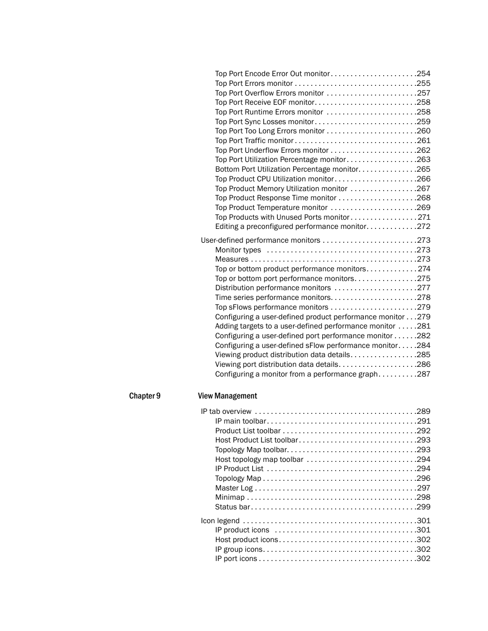 Brocade Network Advisor IP User Manual v12.1.0 User Manual | Page 10 / 1770