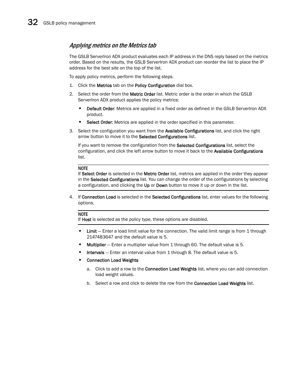 Applying metrics on the metrics tab | Brocade Network Advisor IP User Manual v12.1.0 User Manual | Page 1024 / 1770