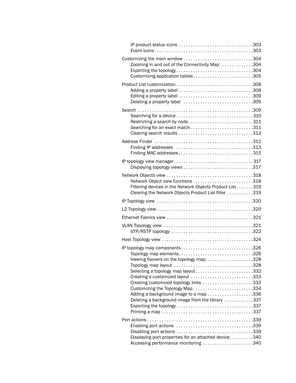 Brocade Network Advisor IP User Manual v12.1.0 User Manual | Page 11 / 1770