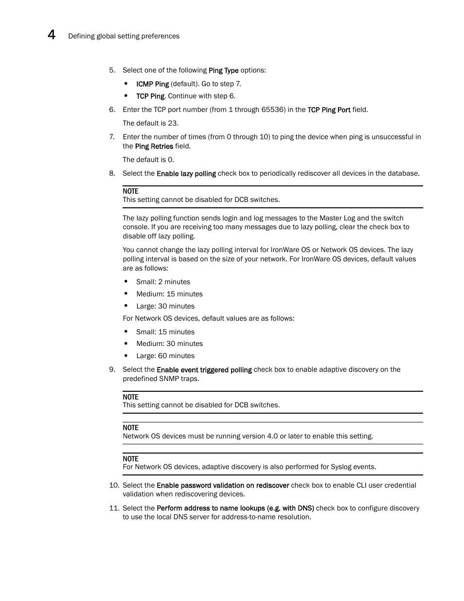 Brocade Network Advisor IP User Manual v12.1.0 User Manual | Page 124 / 1770