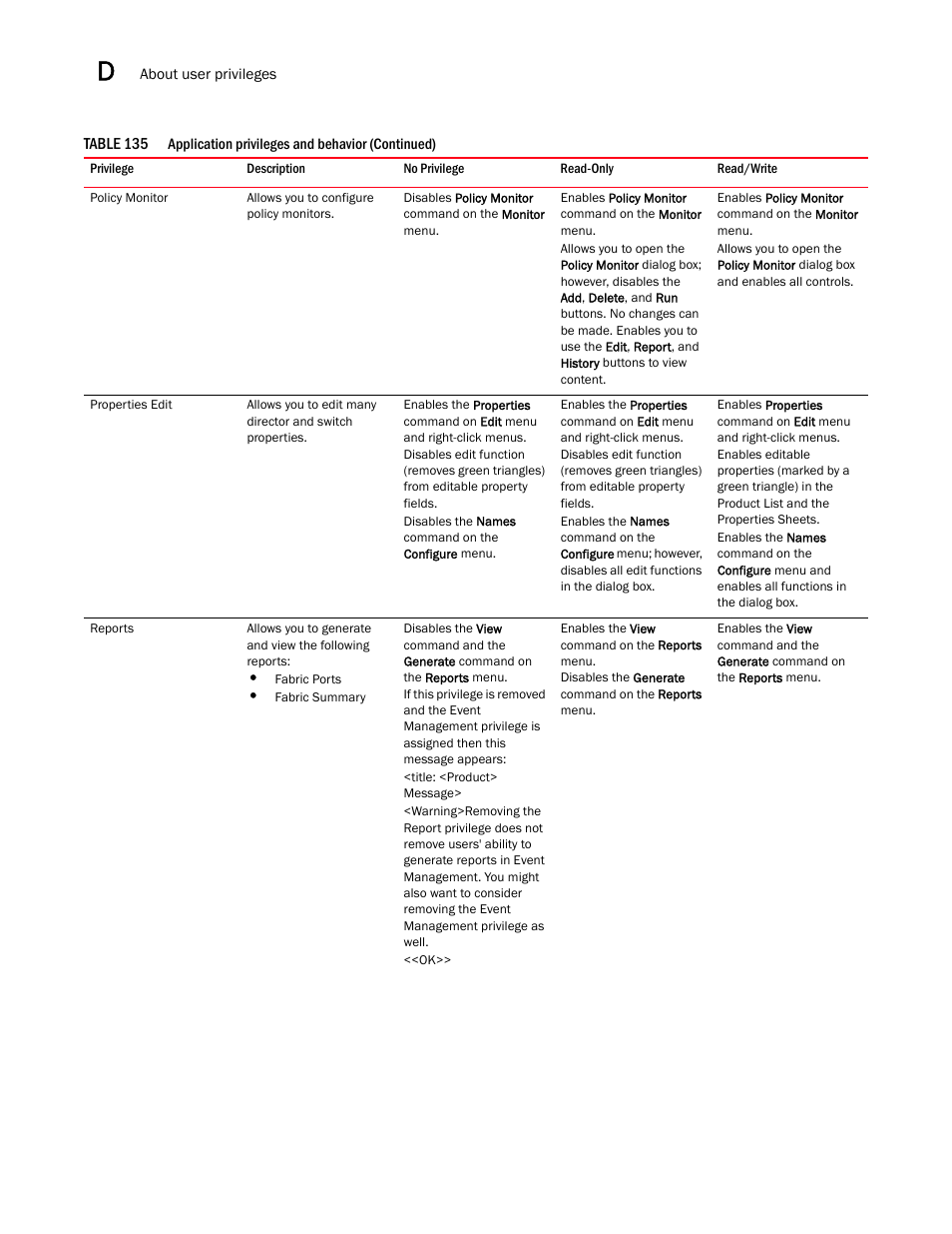 Brocade Network Advisor IP User Manual v12.1.0 User Manual | Page 1380 / 1770