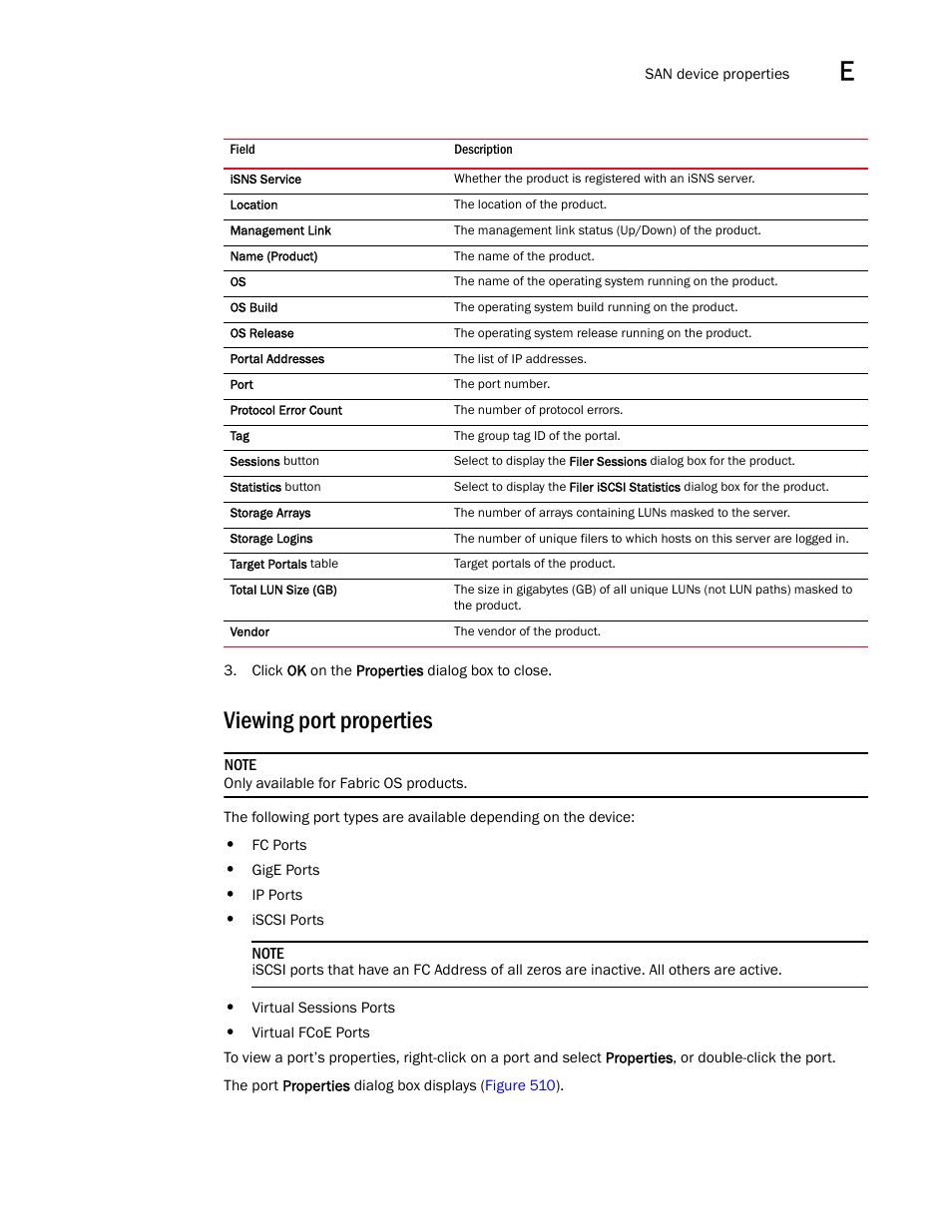 Viewing port properties | Brocade Network Advisor IP User Manual v12.1.0 User Manual | Page 1401 / 1770