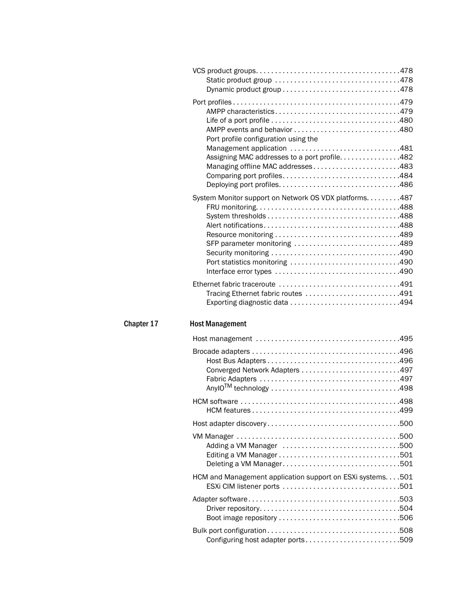 Brocade Network Advisor IP User Manual v12.1.0 User Manual | Page 16 / 1770