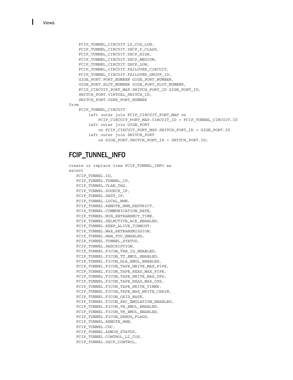 Fcip_tunnel_info | Brocade Network Advisor IP User Manual v12.1.0 User Manual | Page 1692 / 1770