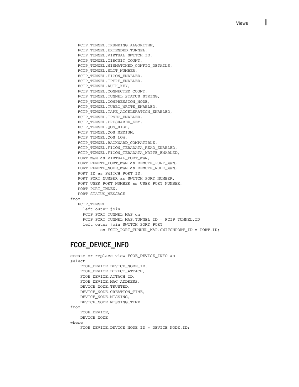 Fcoe_device_info | Brocade Network Advisor IP User Manual v12.1.0 User Manual | Page 1693 / 1770