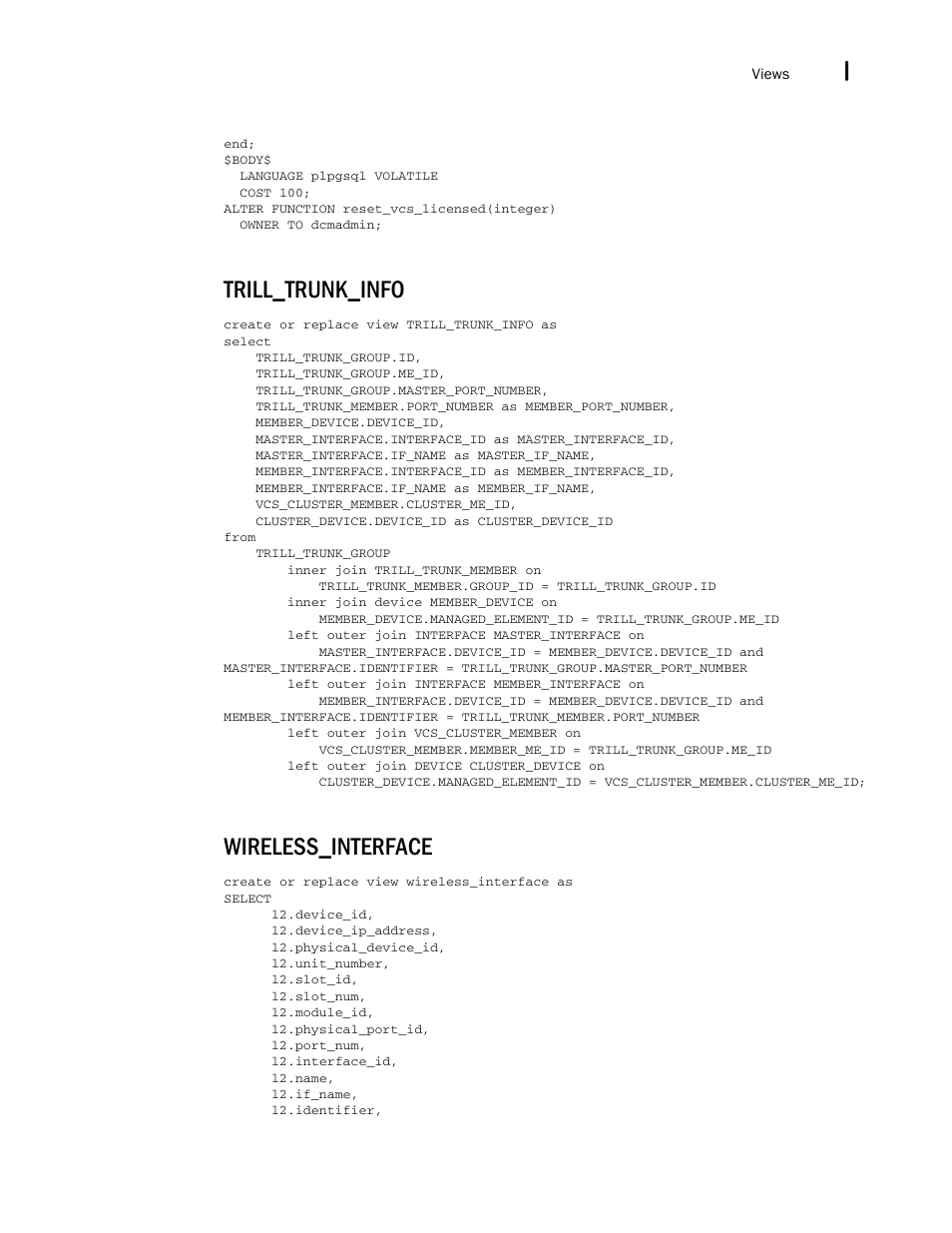 Trill_trunk_info, Wireless_interface | Brocade Network Advisor IP User Manual v12.1.0 User Manual | Page 1753 / 1770