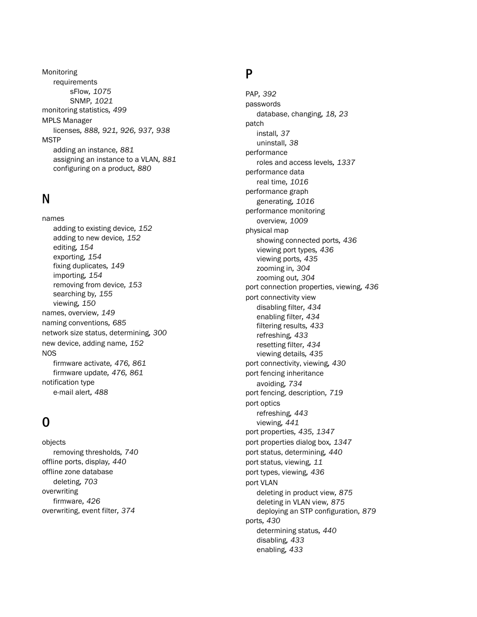 Brocade Network Advisor IP User Manual v12.1.0 User Manual | Page 1764 / 1770